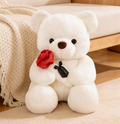 POKOJA LAND 1 PC-White Teddy Bear Plush Toy, Cute Plush Teddy Bear, Valentine's Day